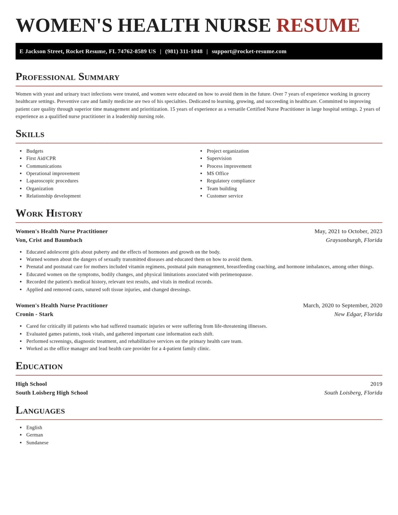 womens health nurse practitioner healthcare resume exquisite template 2 exq