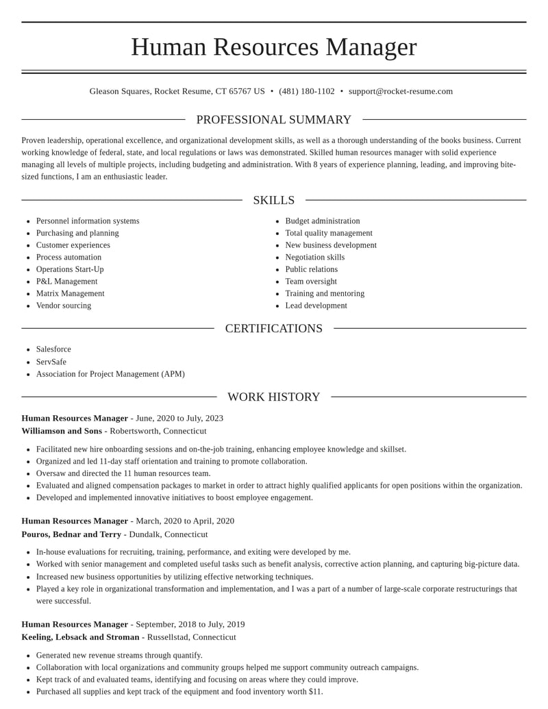 human resources manager human resources resume elegant template 2 ele