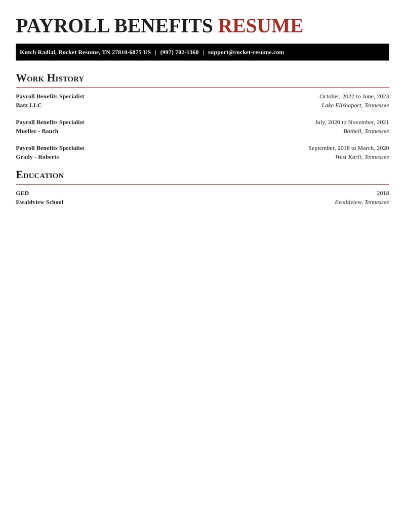 payroll benefits specialist human resources resume exquisite template 0 exq