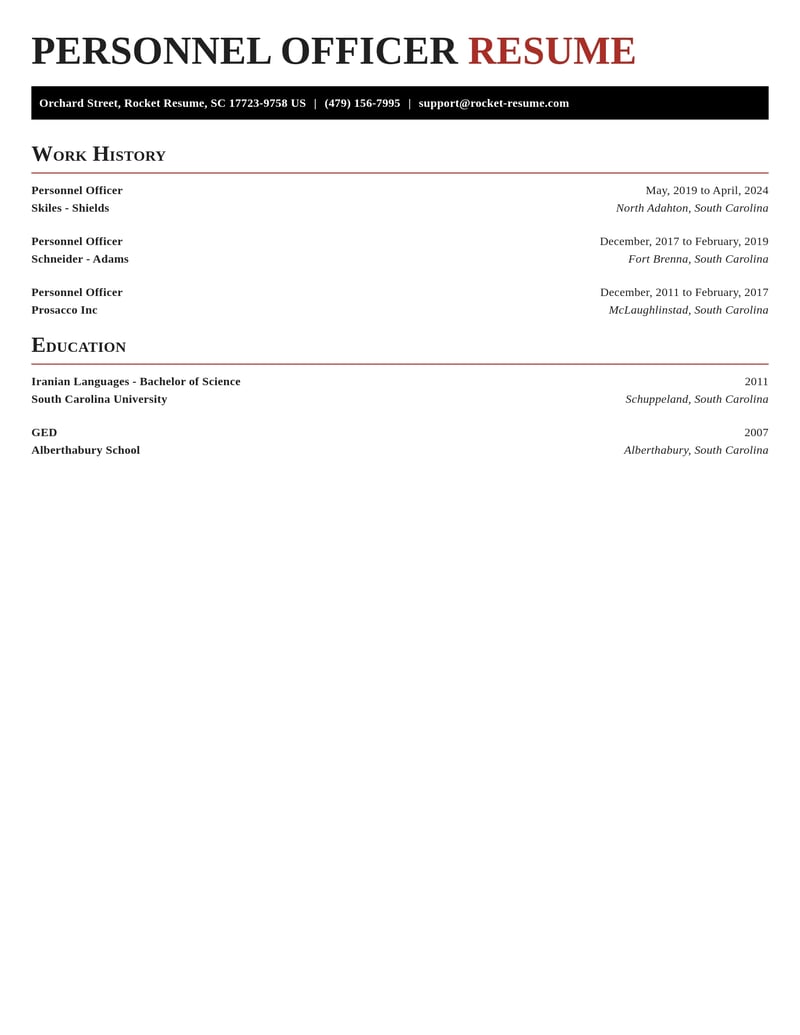 personnel officer human resources resume exquisite template 2 exq