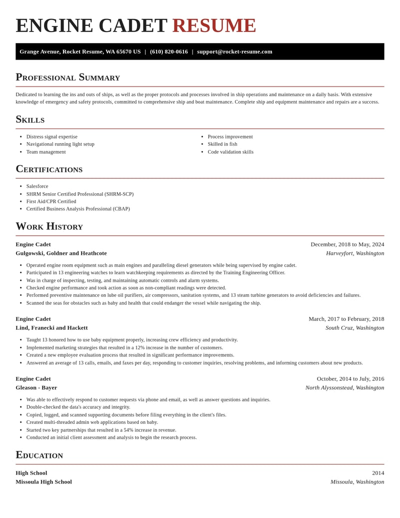 engine cadet law enforcement and security resume exquisite template 2 exq