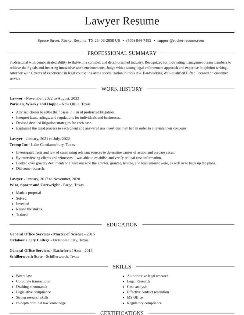 lawyer legal resume elegant template 1 ele