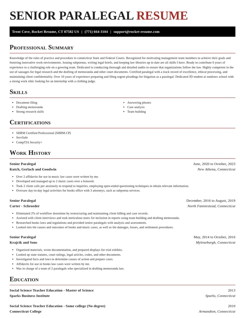 senior paralegal legal resume exquisite template 0 exq