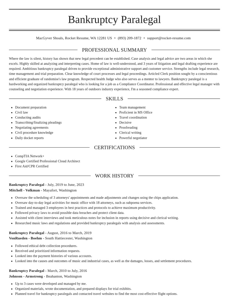legal resume elegant template 1 ele