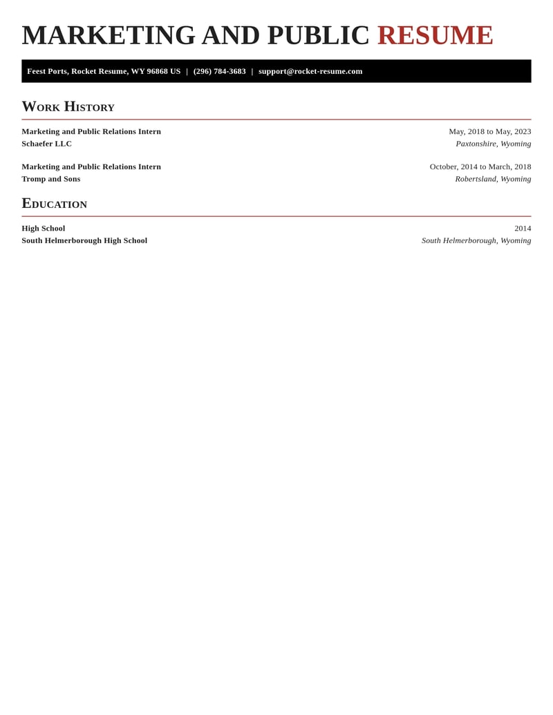 marketing and public relations intern marketing and communications resume exquisite template 0 exq