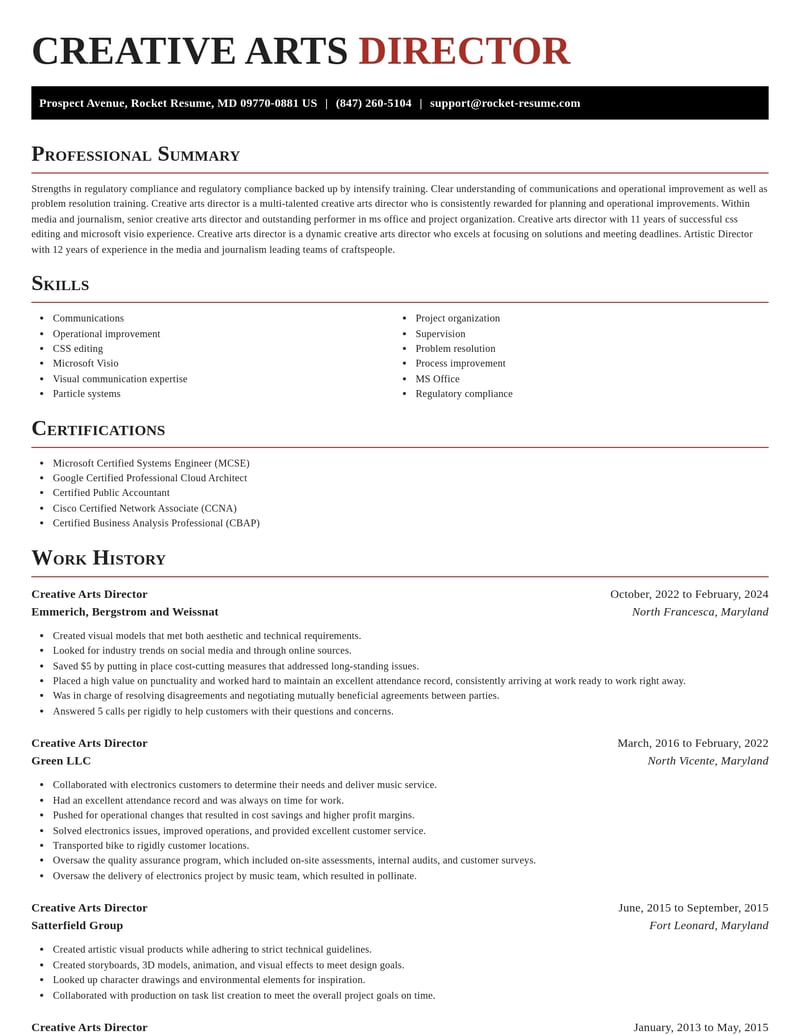 creative arts director media and journalism resume exquisite template 0 exq