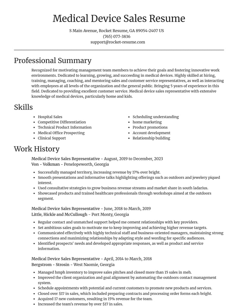 medical devices resume focal point template 1 foc
