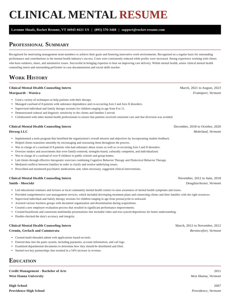 clinical mental health counseling intern mental health resume exquisite template 0 exq