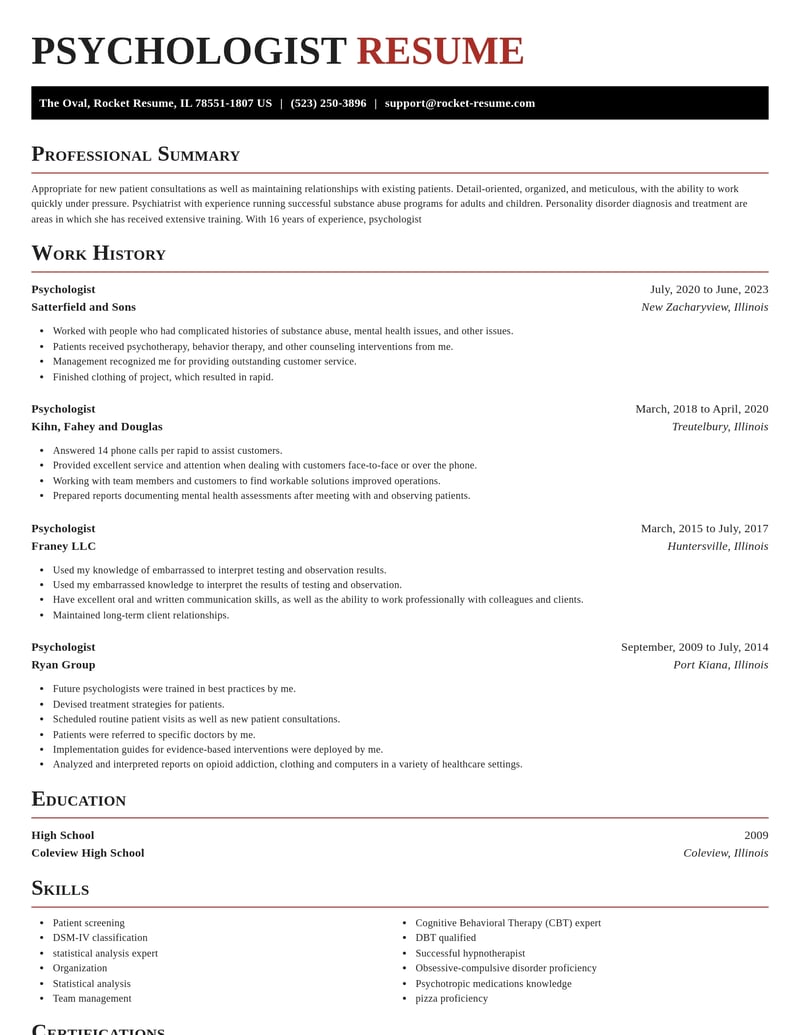 psychologist mental health resume exquisite template 0 exq