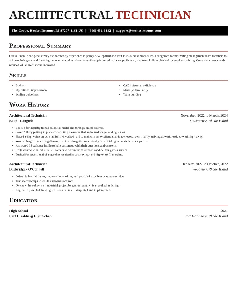 architectural technician misc resume exquisite template 2 exq