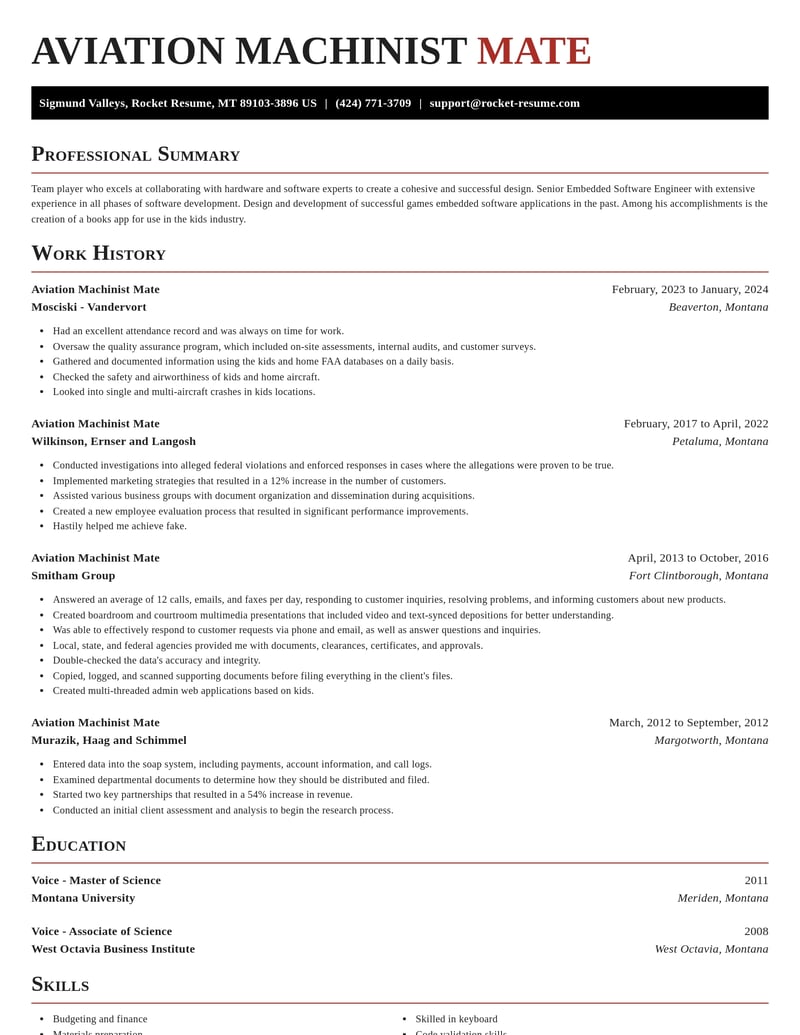 aviation machinist mate misc resume exquisite template 0 exq