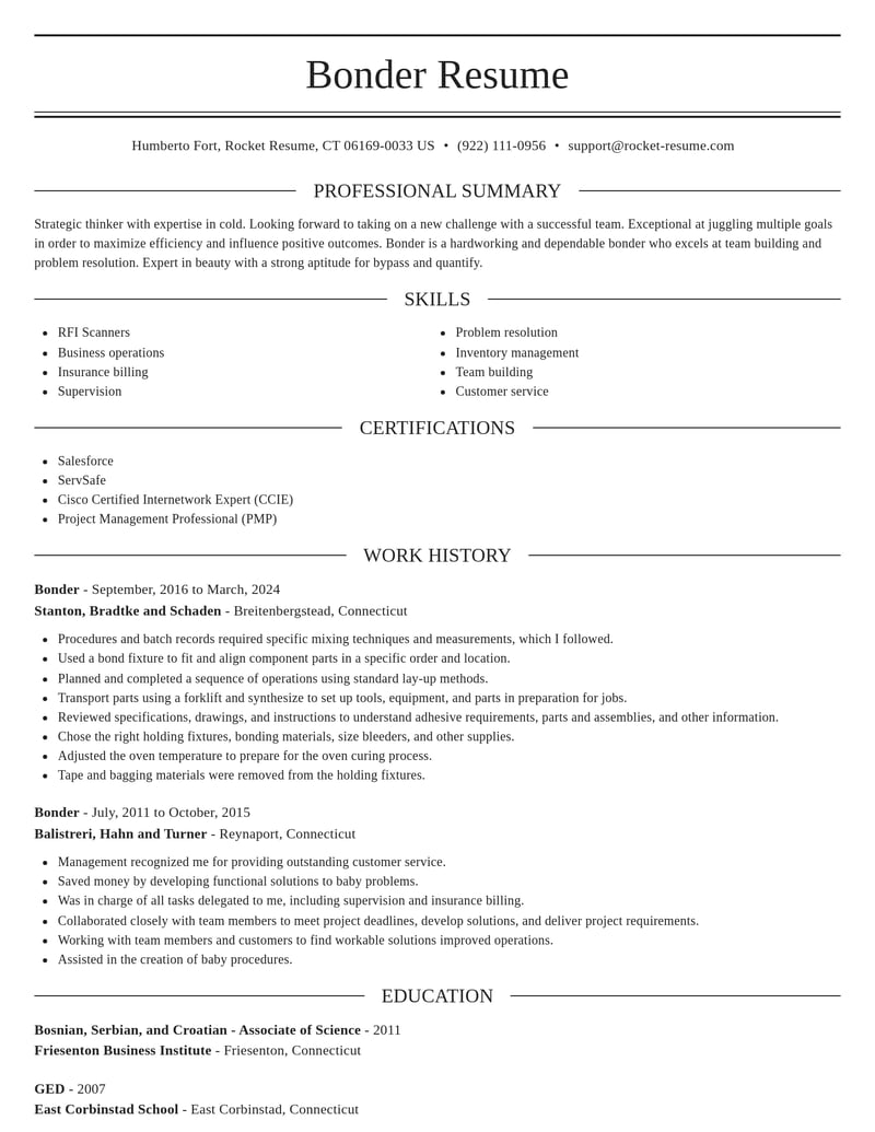 bonder misc resume elegant template 0 ele