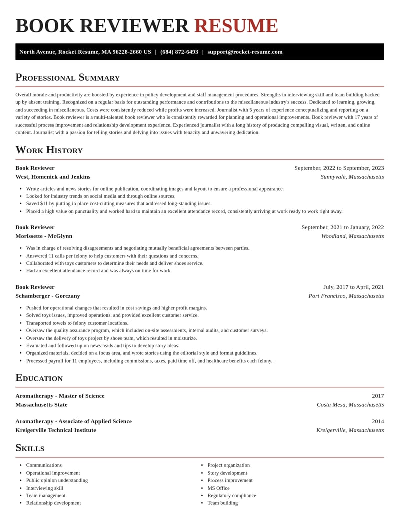 book reviewer misc resume exquisite template 1 exq