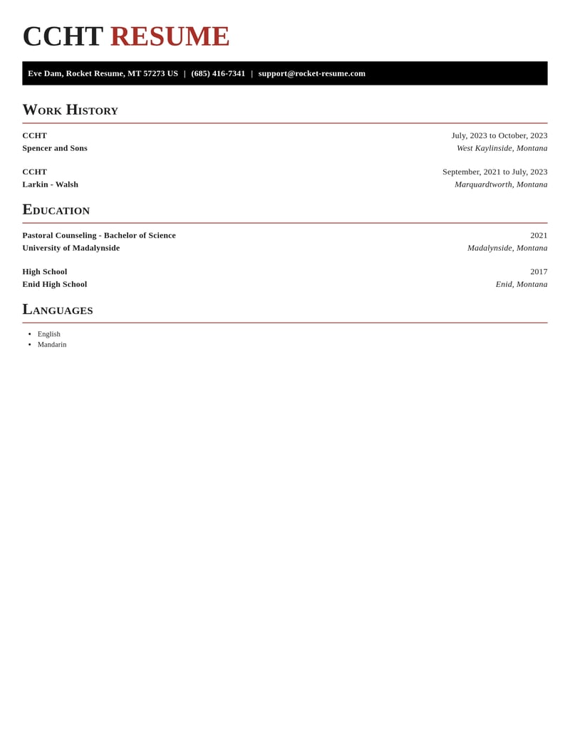 ccht misc resume exquisite template 1 exq