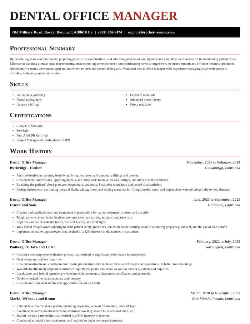 dental office manager misc resume exquisite template 0 exq