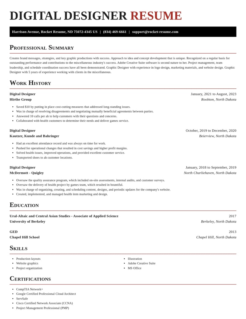 digital designer misc resume exquisite template 2 exq