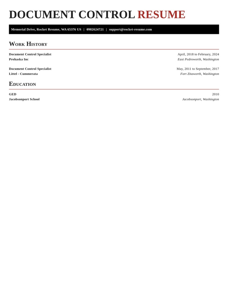 document control specialist misc resume exquisite template 2 exq