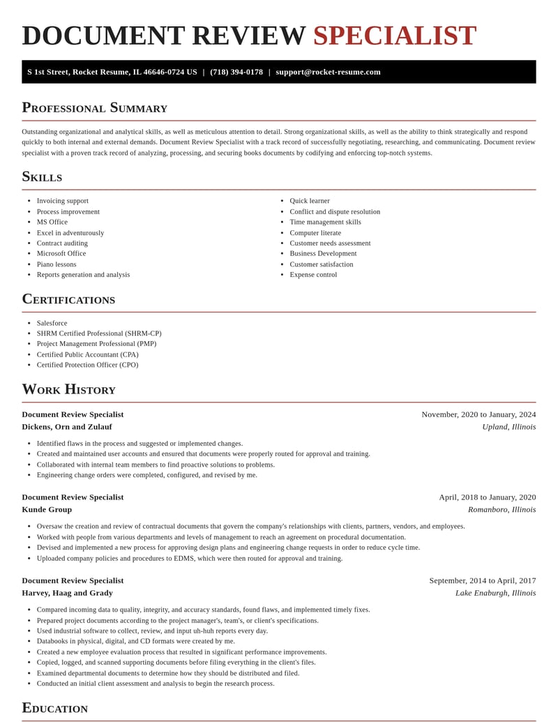 document review specialist misc resume exquisite template 0 exq