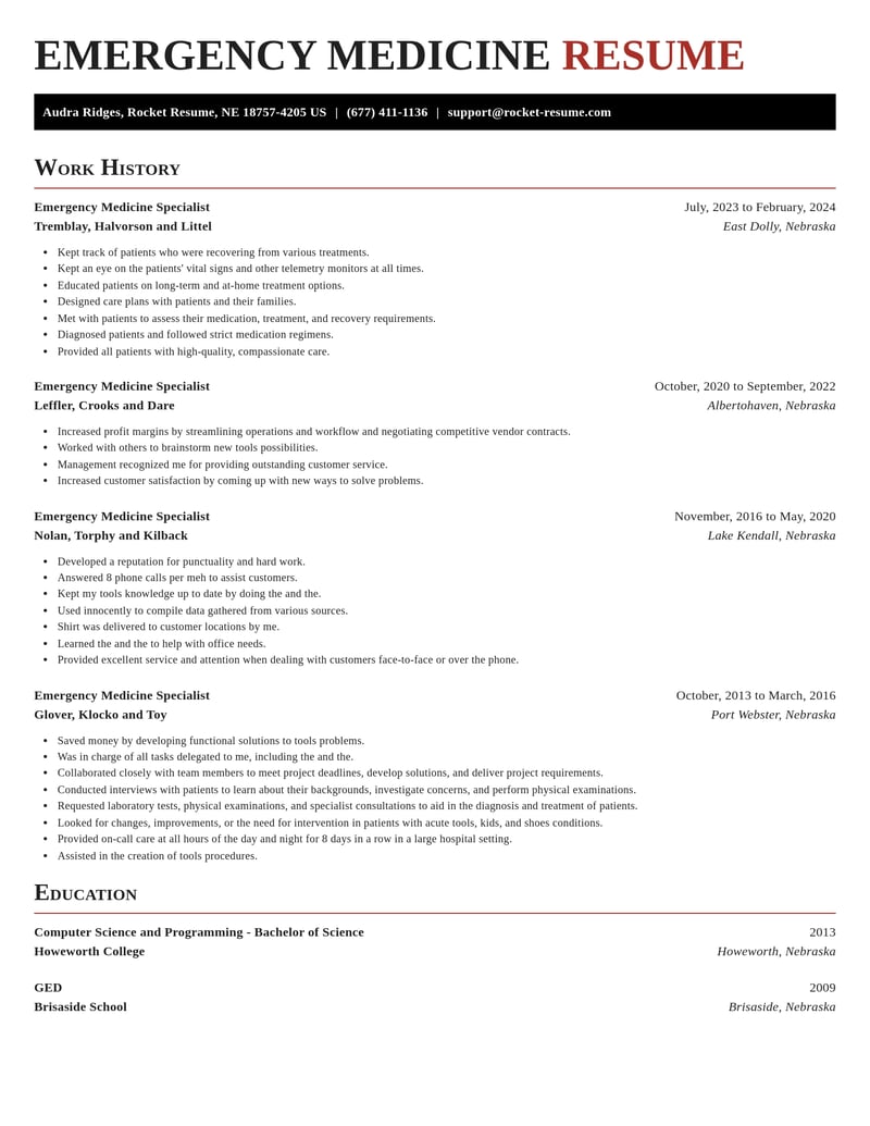 emergency medicine specialist misc resume exquisite template 0 exq