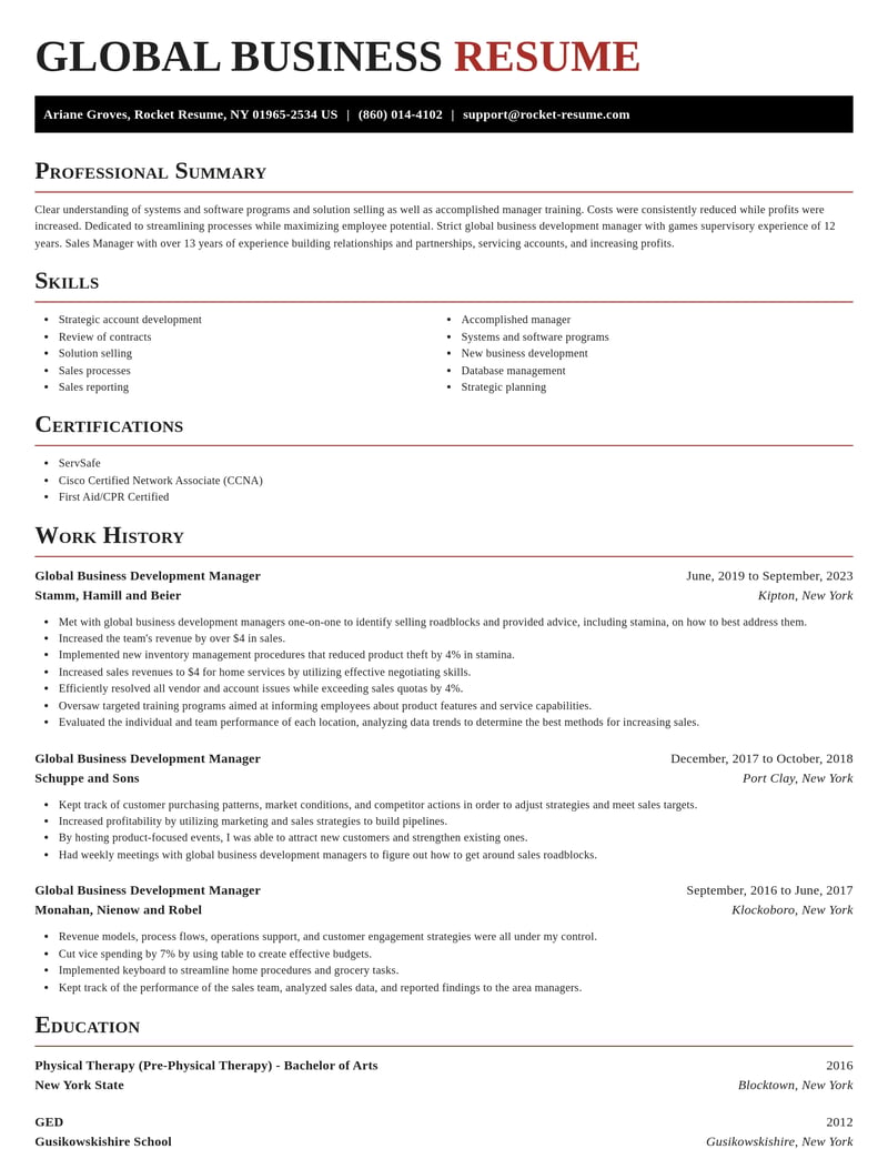 global business development manager misc resume exquisite template 2 exq