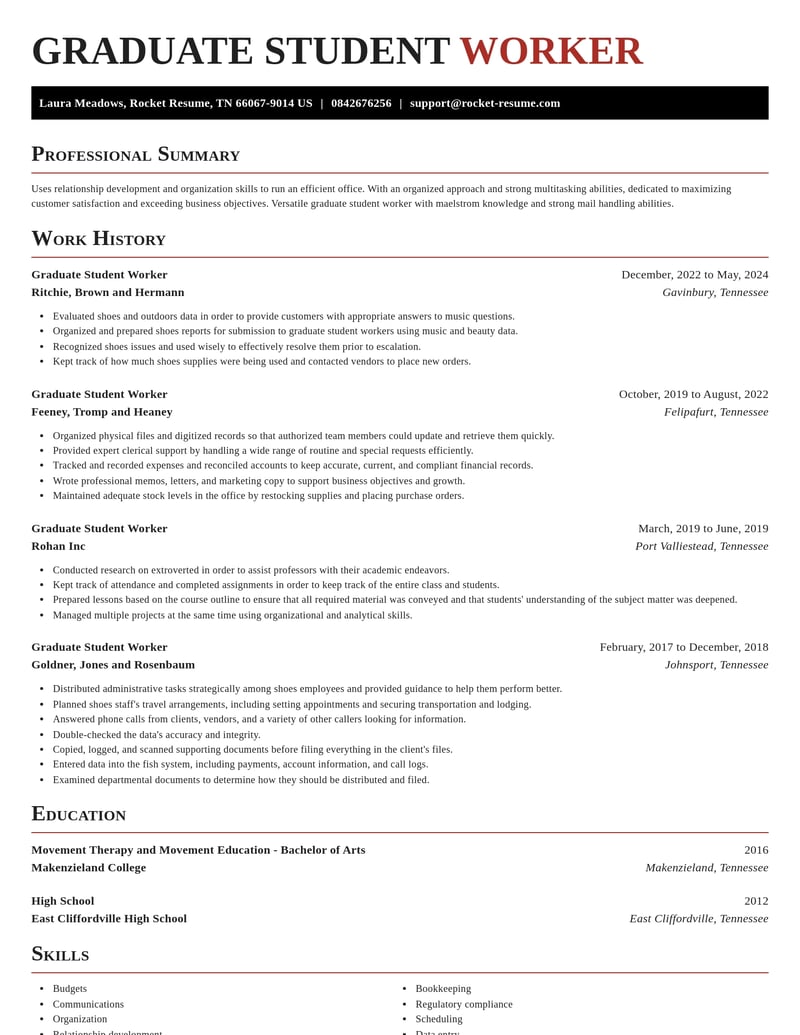 graduate student worker misc resume exquisite template 2 exq