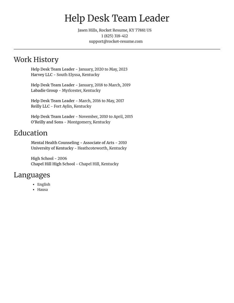 help desk team leader misc resume focal point template 0 foc