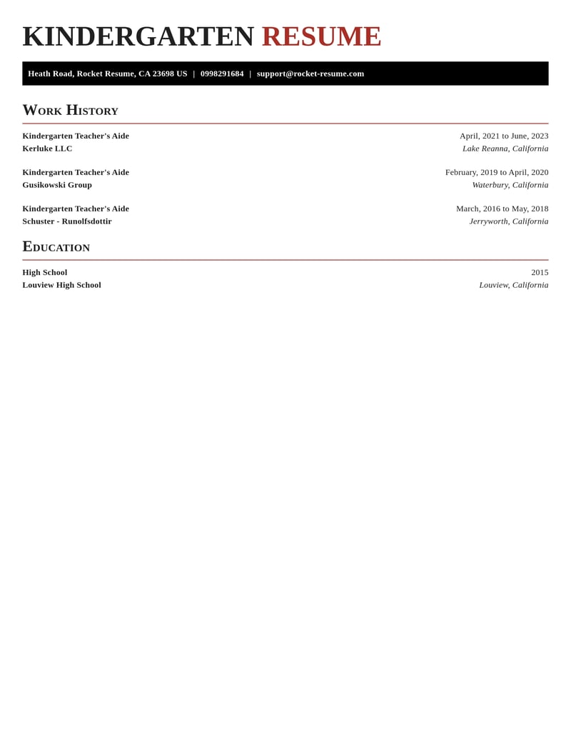 kindergarten teachers aide misc resume exquisite template 2 exq