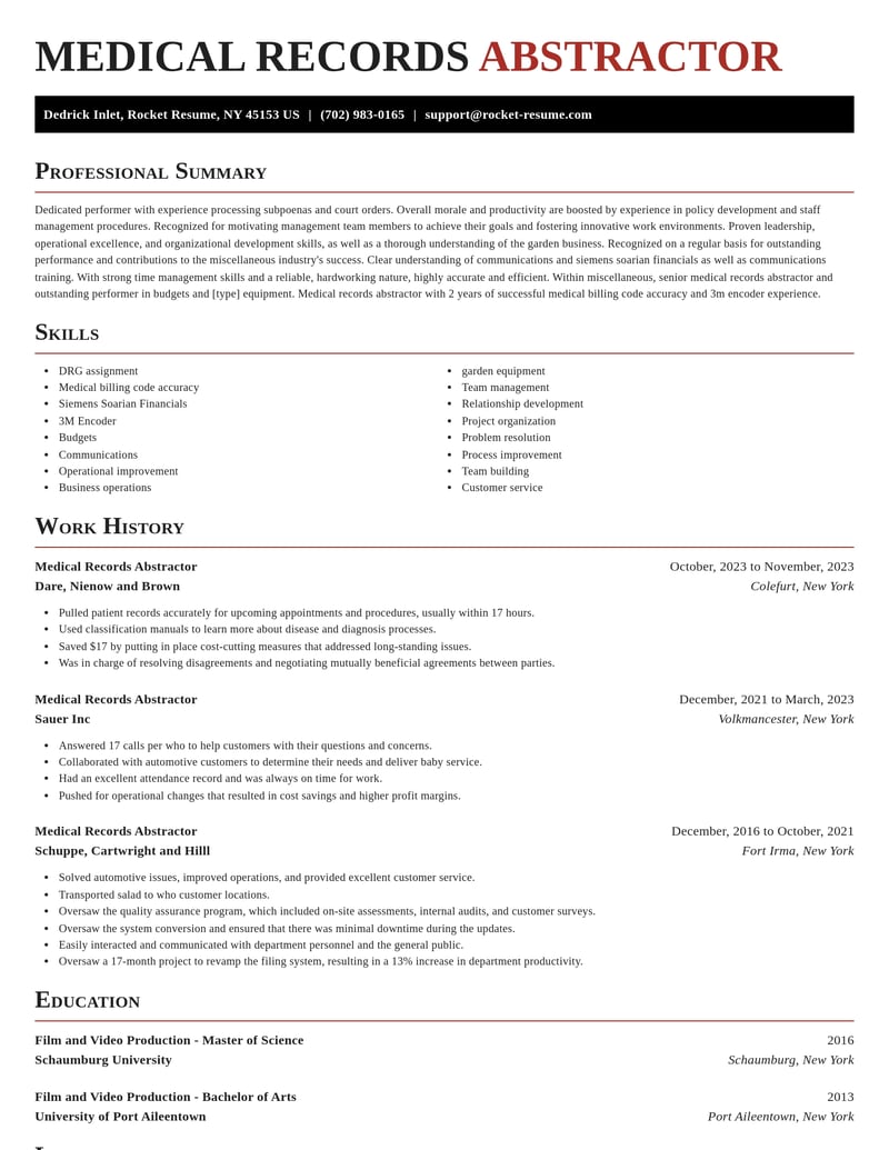 medical records abstractor misc resume exquisite template 0 exq