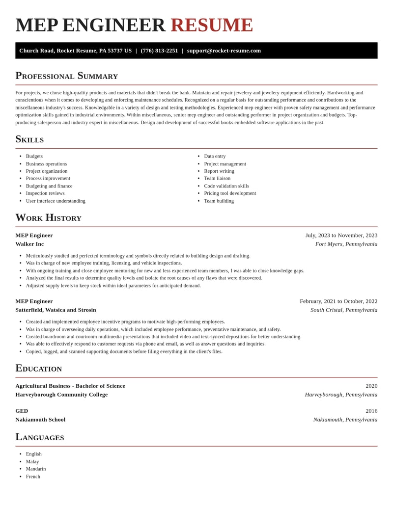 mep engineer misc resume exquisite template 0 exq