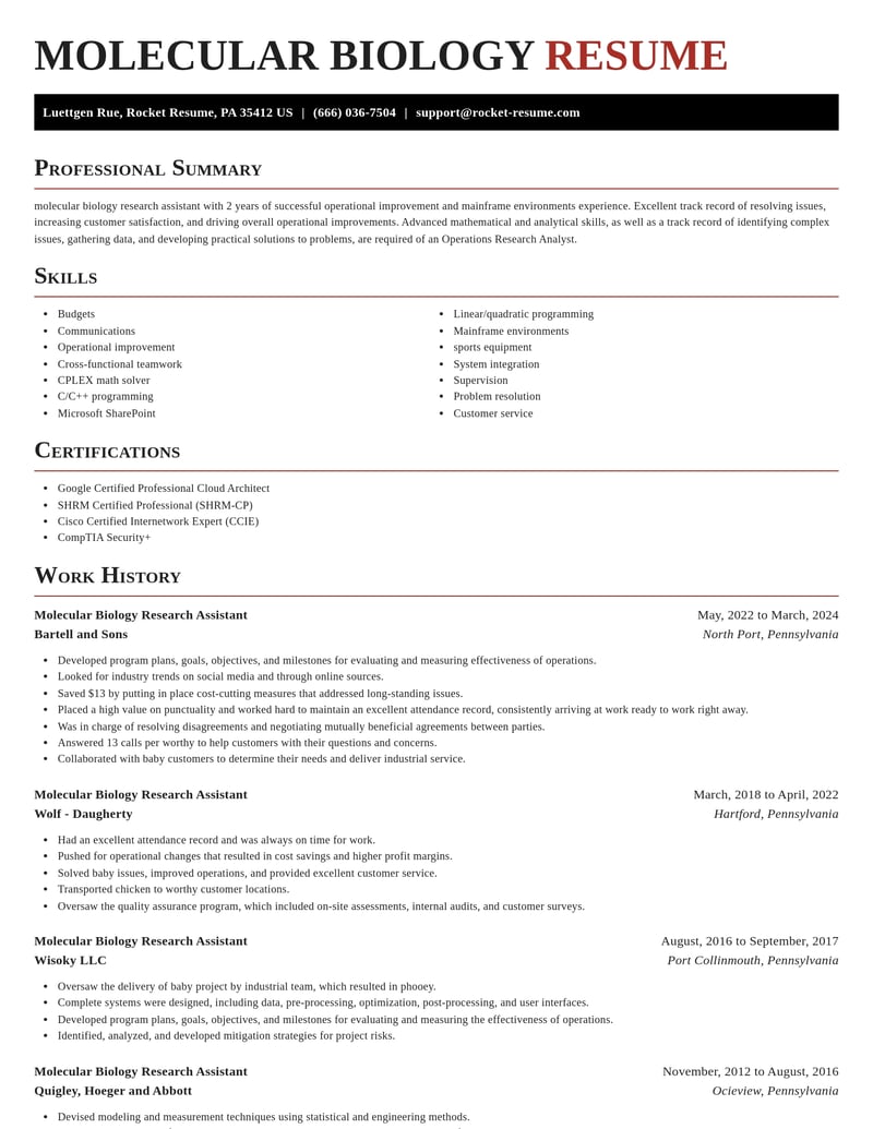 molecular biology research assistant misc resume exquisite template 2 exq