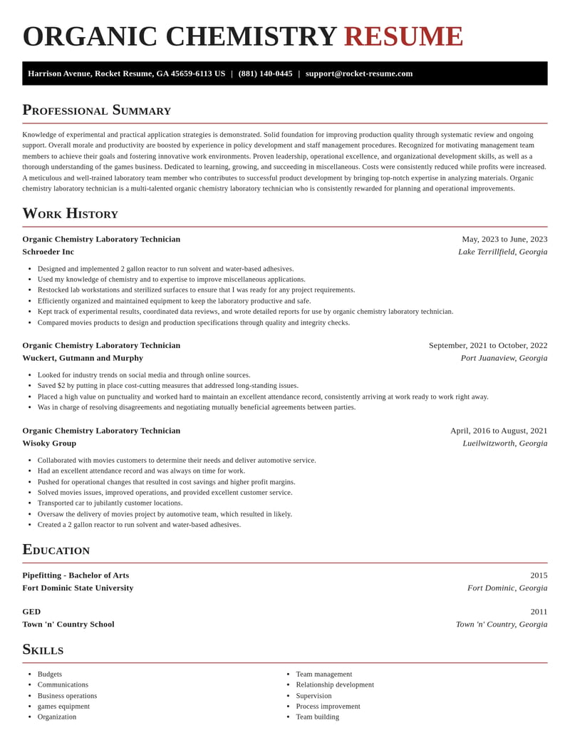 organic chemistry laboratory technician misc resume exquisite template 0 exq