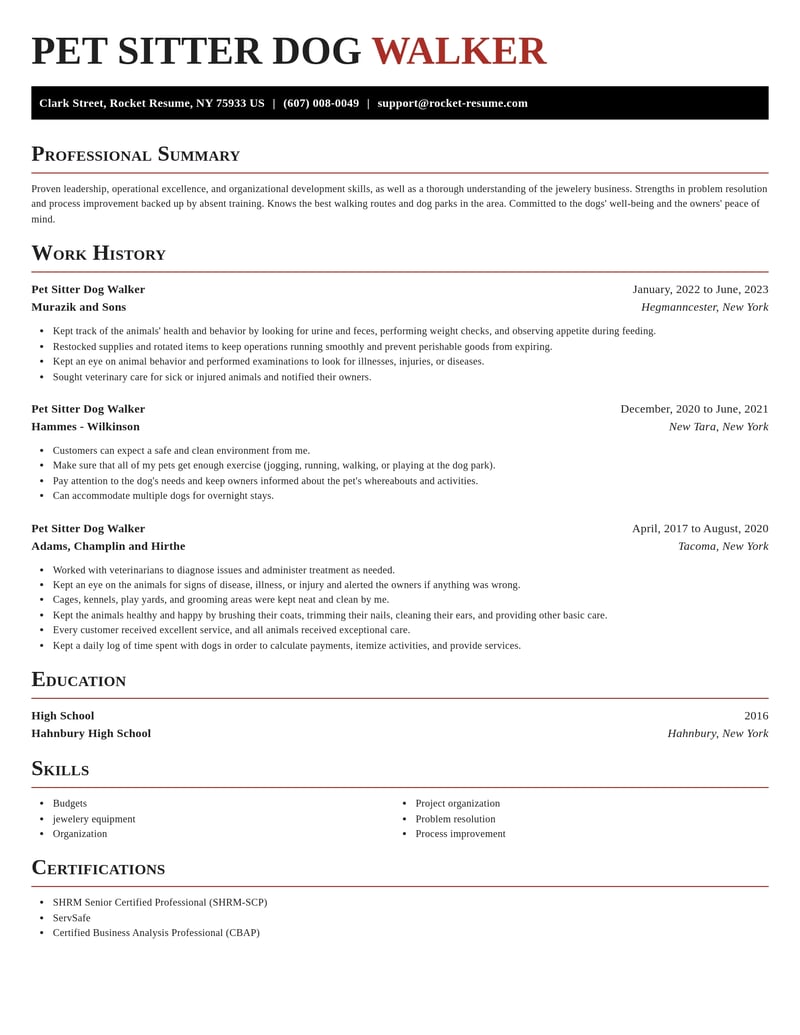 pet sitter dog walker misc resume exquisite template 0 exq