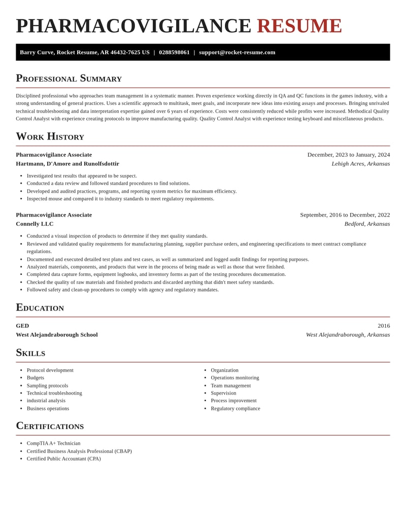 pharmacovigilance associate misc resume exquisite template 0 exq
