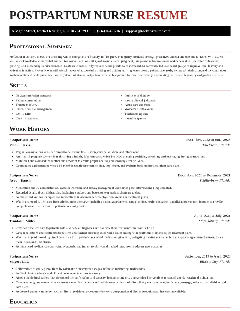 postpartum nurse misc resume exquisite template 0 exq