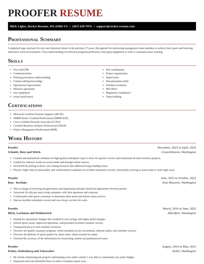 proofer misc resume exquisite template 0 exq