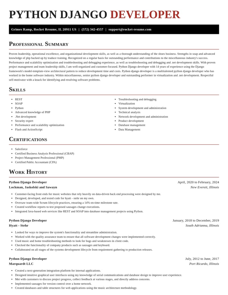 python django developer misc resume exquisite template 0 exq