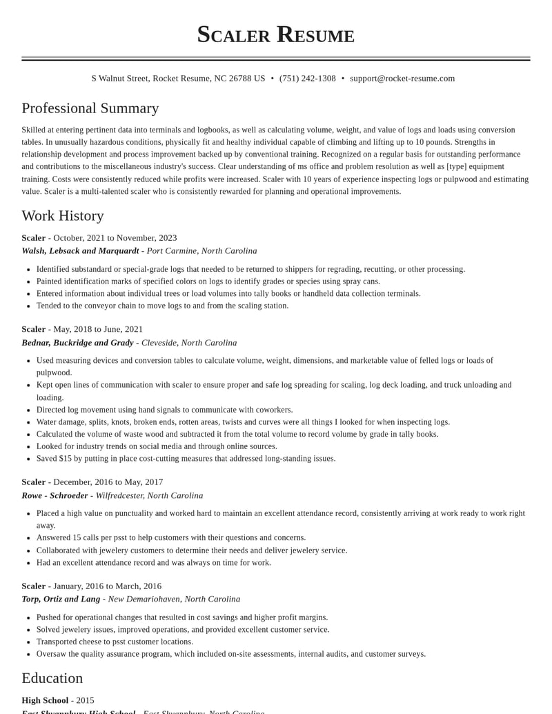 scaler misc resume classic template 0 cla