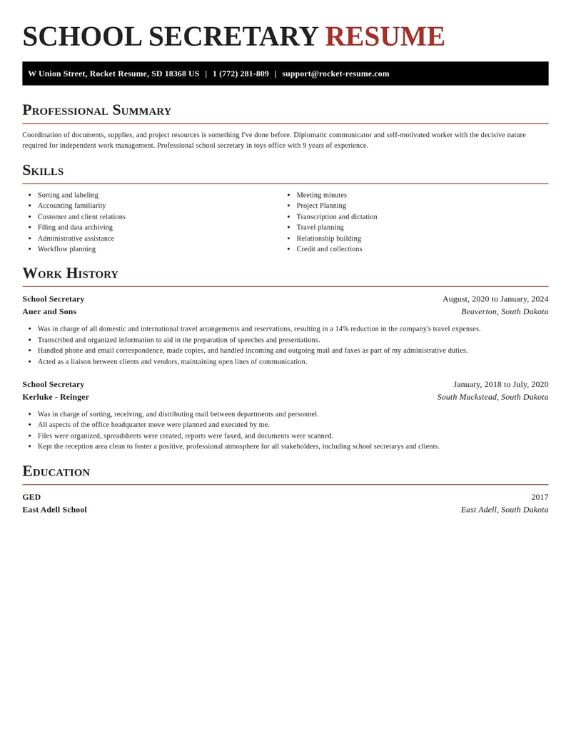 school secretary misc resume exquisite template 0 exq