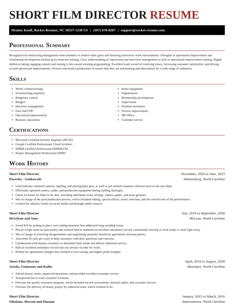 short film director misc resume exquisite template 0 exq