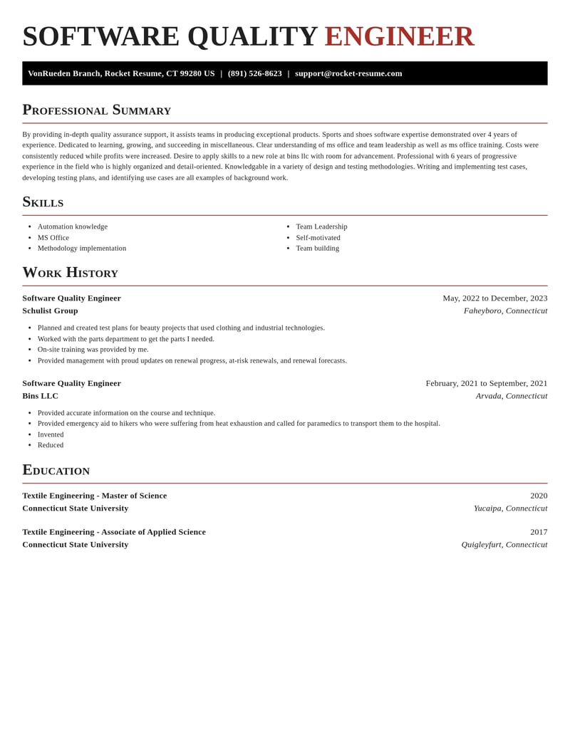 software quality engineer misc resume exquisite template 2 exq