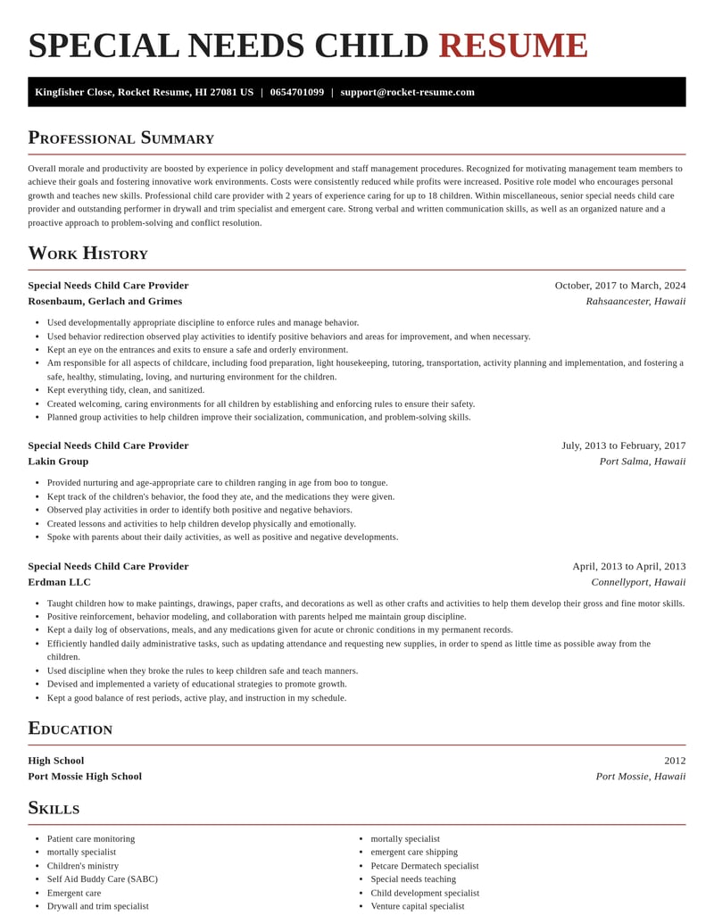 special needs child care provider misc resume exquisite template 2 exq