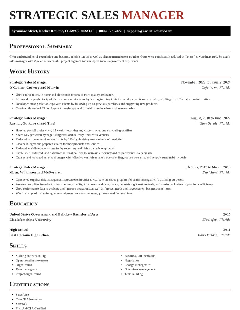 strategic sales manager misc resume exquisite template 0 exq