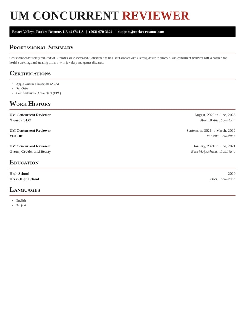 um concurrent reviewer misc resume exquisite template 0 exq