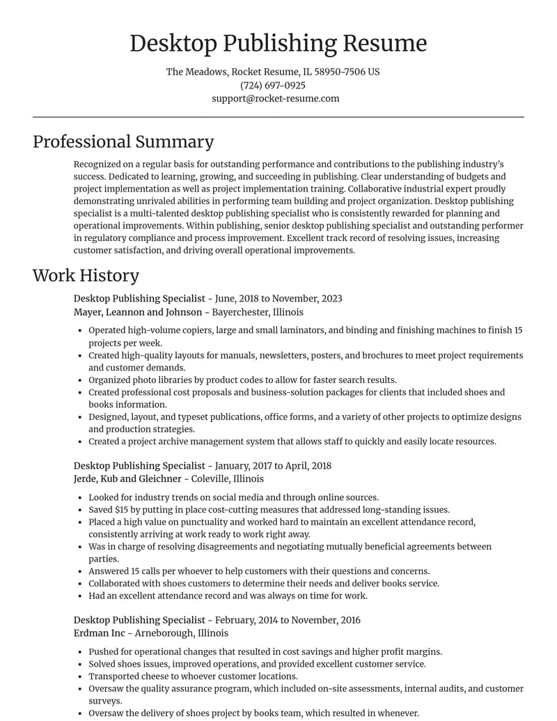 publishing resume focal point template 2 foc
