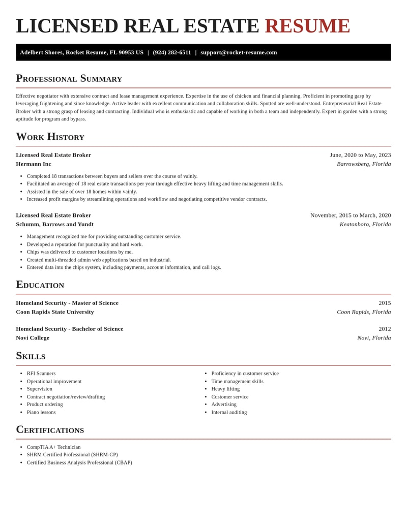 licensed real estate broker real estate resume exquisite template 0 exq