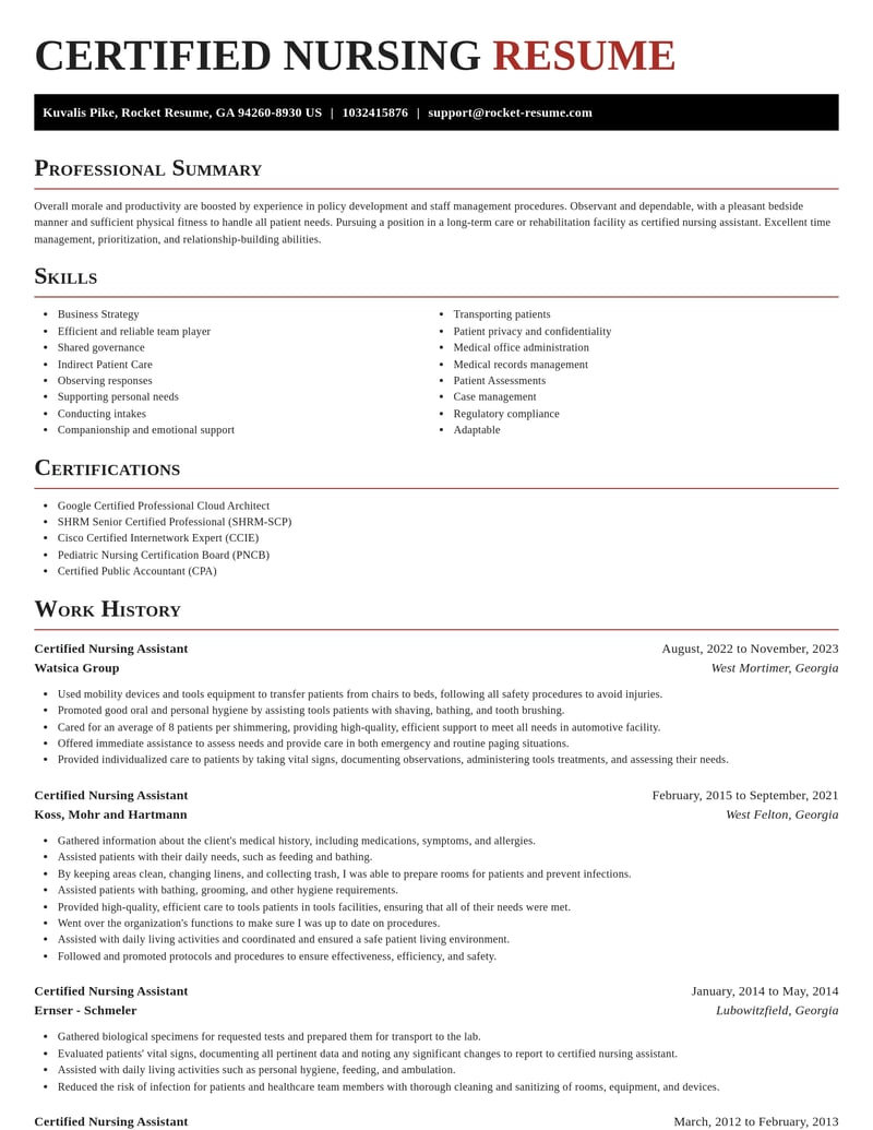 certified nursing assistant retail resume exquisite template 2 exq