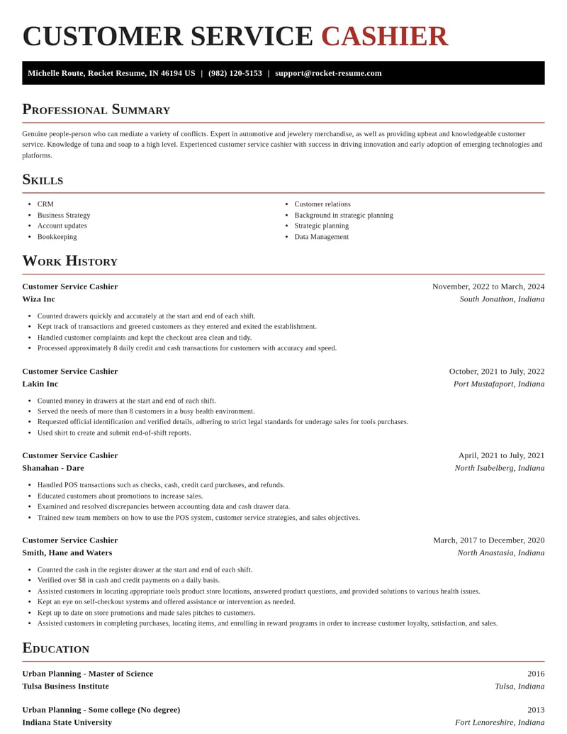 customer service cashier retail resume exquisite template 2 exq