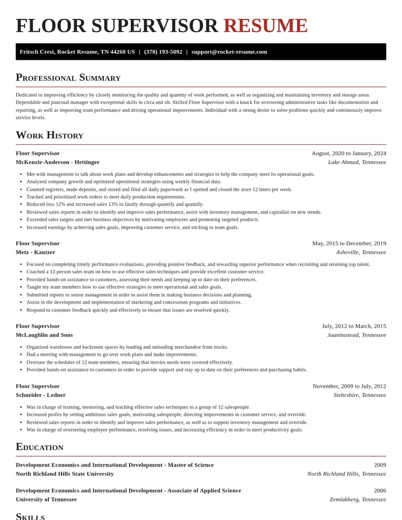 floor supervisor retail resume exquisite template 0 exq