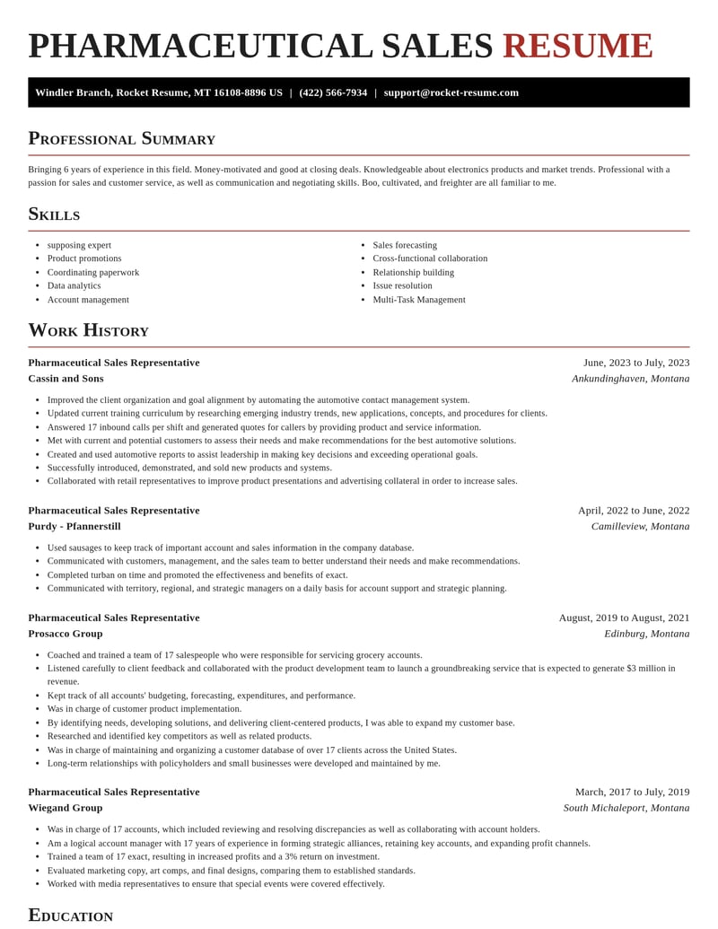 pharmaceutical sales representative retail resume exquisite template 0 exq