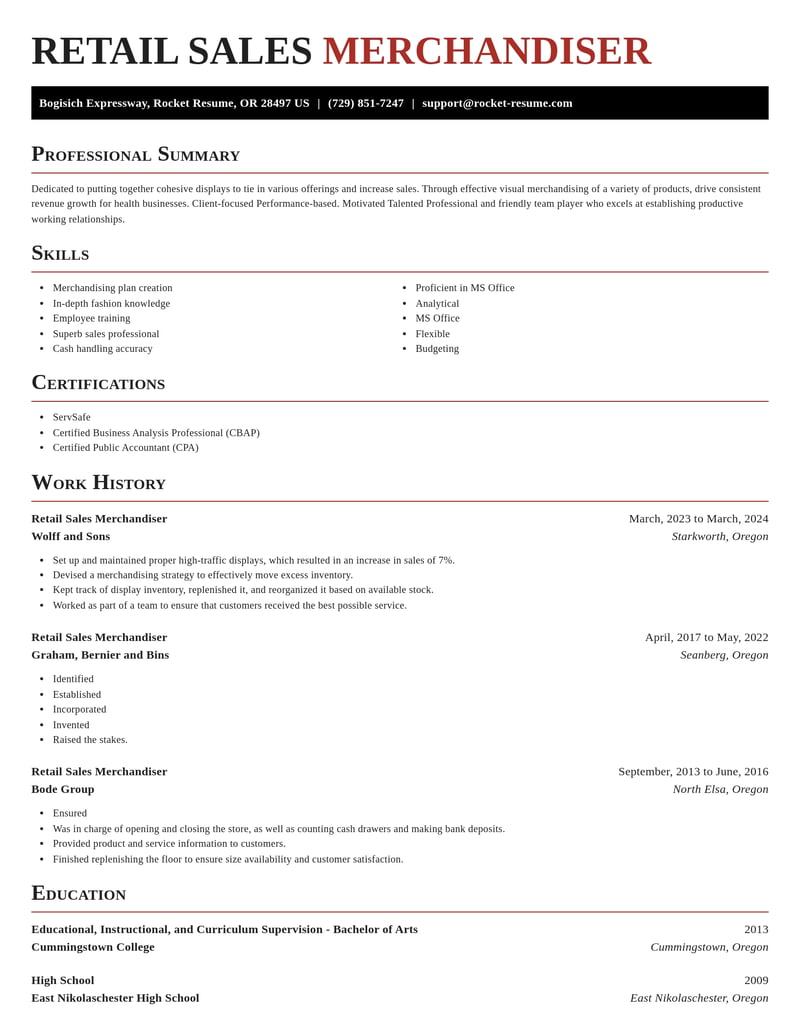 retail sales merchandiser retail resume exquisite template 0 exq